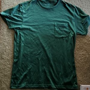 Mens green patagonia slim fit t shirt